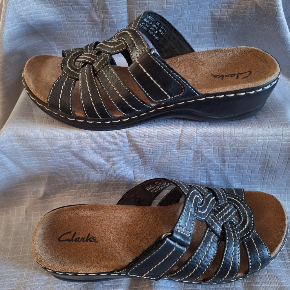 Clarks Leather Sandals